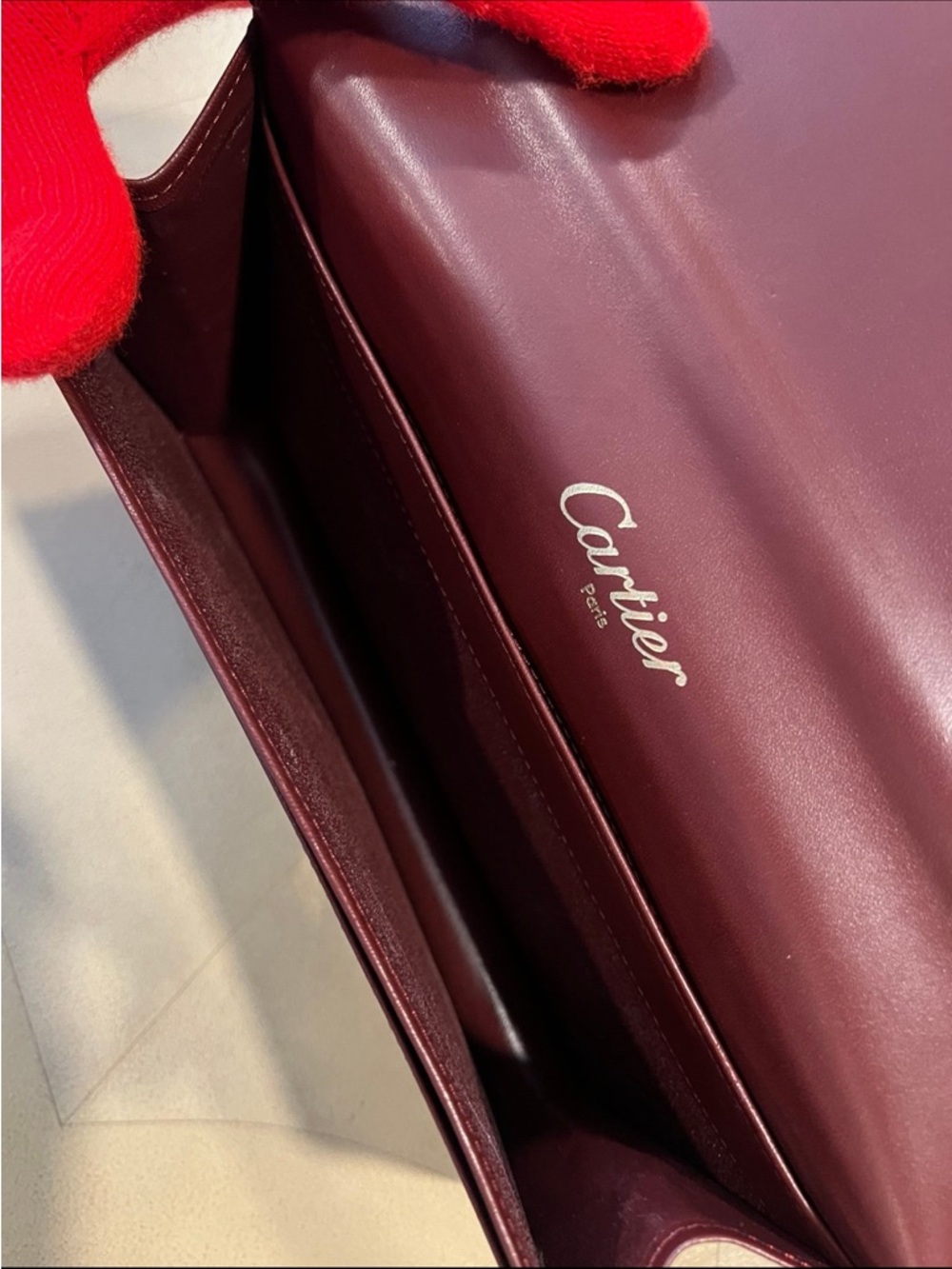 Cartier Must de Cartier Clutch -Vintage 70s/80s -Authentic- EUC - Picture 2 of 11